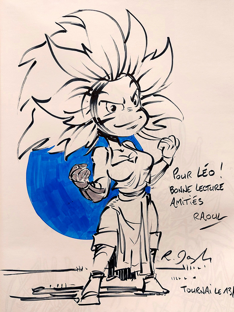 raoul douglas raoul_douglas dessin illustration bande dessinée dédicaces